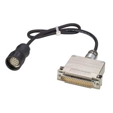 Schneider Electric. Telemecanique: deserialisation jumper cable - SSI Gray//Gray NPN (NG) - for encoder - XCCRM23SUB37NG