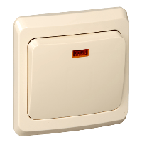 Schneider Electric. НАЖИМНАЯ КНОПКА С ПОДСВ. (СХ. 1) - KC10-002K
