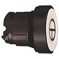 Schneider Electric. Головка для кнопки 22мм белая "T" - ZB4BA1457
