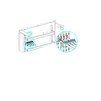 Schneider Electric. 12 ответвительных клемм 16 мм² для силовых шин Powerclip - 04152