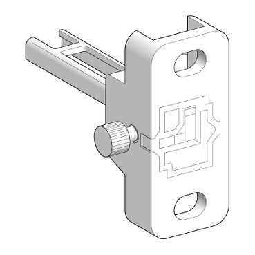Schneider Electric. Telemecanique: pivoting key for right-hand door - for plastic safety switch - XCSZ83