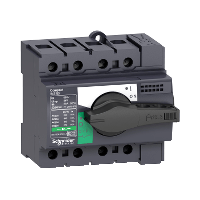 Schneider Electric. Выключатель-разъединитель Compact INS40 - 4 полюса - 40 A - 28901