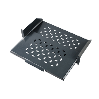 Schneider Electric. Полка 19" 2U выдвижн.перф. г250 RAL7035 - NSYBT2U25P