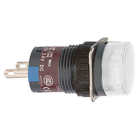 Schneider Electric. СИГН. ЛАМПА, КРУГ., БЕЛАЯ, LED, 24В - XB6EAV1BP