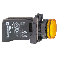 Schneider Electric. Сигн. лампа 22мм 110-120В желтая - XB5AV35