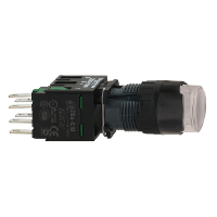 Schneider Electric. Кнопка 16мм 12-24В белая - XB6AW1B1B