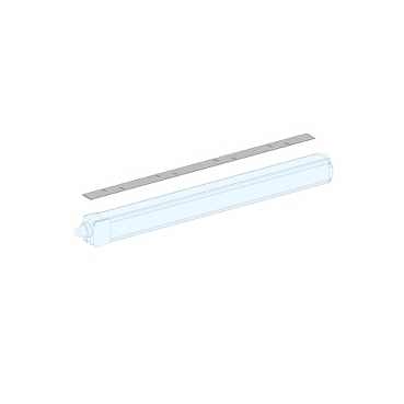 Schneider Electric. Telemecanique: Protective screen 635 mm for safety light curtains - XUSZWPE050