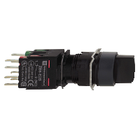 Schneider Electric. Переключатель 16мм 3позиции черный - XB6AD235B