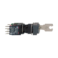 Schneider Electric. Переключатель 16мм квадратный 3 позиции - XB6CGH5B