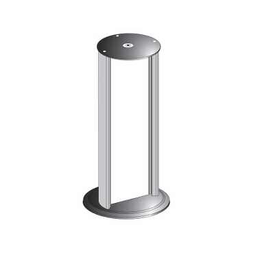 Schneider Electric. Telemecanique: Column with mirror 1200 mm for safety light curtains - Hp = 910 mm - XUSZMF125