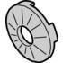Schroff. Washer 6.1mm-ID 12.2mm-OD Zinc - 21101173