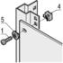 Schroff. Gnd/Earthing Cage Nut M6 - 21120132