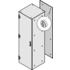 Schroff. Rear panel (Varistar), screw fixed for IP55, RAL 7021, 1600x600 - 21130065