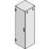 Schroff. Plain Steel Door IP 20, Single Point Locking - 21130112
