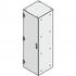 Schroff. Plain steel door IP 55 (Varistar), 3-point locking, RAL 7021, 1800x600 - 21130157