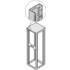 Schroff. Panel/Slide 19 Inch Mount With Universal Pitch, Ral 7021 - 23130013