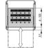Schroff. FRAME SHELF TELESCOPIC, SHORTENED BY 100 MM - 21130354