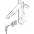Schroff. Din Profile Half Cylinder, Common Locking - 25127995