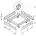 Schroff. Mobile Base/Plinth Load-Carrying Capacity On Castors 400 Kg, On Adjustable Feet 1000 Kg - 23130209