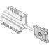 Schroff. Slide nuts, cable eyes or cable shells can be inserted directly into the C-Profiles - 21101127