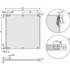 Schroff. Front Panel Aluminum Anodized - 20846443