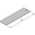Schroff. Cover Plate For Frame-Type Plug-In Units, Plain - 34812428