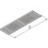 Schroff. Cover plate for frame-type plug-in units, with perforation for guide rails - 34812928