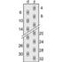 Schroff. MALE CONNECTOR 15-PIN MALE CONNECTOR TYPE H WITH CAPACITIVE EARTHING CONTACT - 69001860