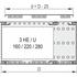 Schroff. COVER PLATE FOR SCREW-FIXING ONTO SIDE PANEL - 24560065