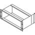 Schroff. Short Angle Bracket with Aluminum Material and Anodize Finish - 24564198