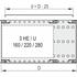 Schroff. Cover Plate, Universal For Special Board Depths - 24560052