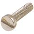 Schroff. Cheese Head Screw With Slot, Steel, Nickel, M2,5 X 6, DIN 84 - 21100146