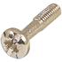 Schroff. Collar Screw Steel Nickel, Cross Recess/Slotted (M2.5x12.3) - 21101101