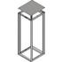Schroff. Flush Top Cover (Novastar), 553x800 - 25230003