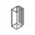 Schroff. Rear panel full height (Novastar), RAL 7021, 16 U x 553 mm - 25230373