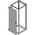Schroff. Steel door (Novastar), 180° opening angle, RAL 7021, 12 U x 553 mm - 25230022
