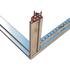 Schroff. Side panel for Heavy-Duty (Novastar), RAL 7035, 20 U x 800 mm - 26230324