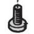 Schroff. Cheese Head Screw, M2.5 X 8 Using For Shielding Panel - 21100140