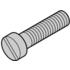 Schroff. Slotted Cheese Head Screw, M2.5 X 16, Steel, Nickel - 21100150
