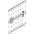 Schroff. 19" Fan To Subrack Connecting Bracket, Diecast Zinc Material - 21101954