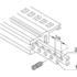 Schroff. Perforated Strip For Centring The Shielded Plug-In Units - 30845189