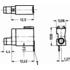 Schroff. Test Sockets Diameter 2 mm, Short Type For Mounting Plane 1 - 69004130