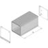 Schroff. HF Body Tube Front And Rear With Four Threads For Bolting Front And Rear Panels - 30809675