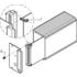 Schroff. Printed Board Bracket with Stainless Steel Material - 30809700