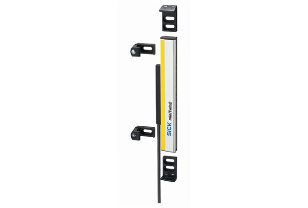 Световые завесы безопасности miniTwin2 как автономные устройства или конечные каскады