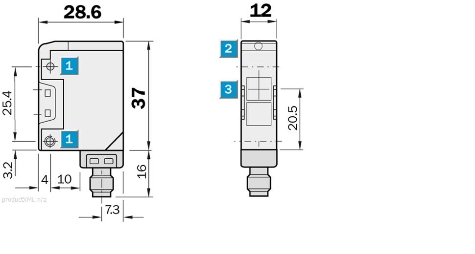 Фотоэлектрические датчики W170