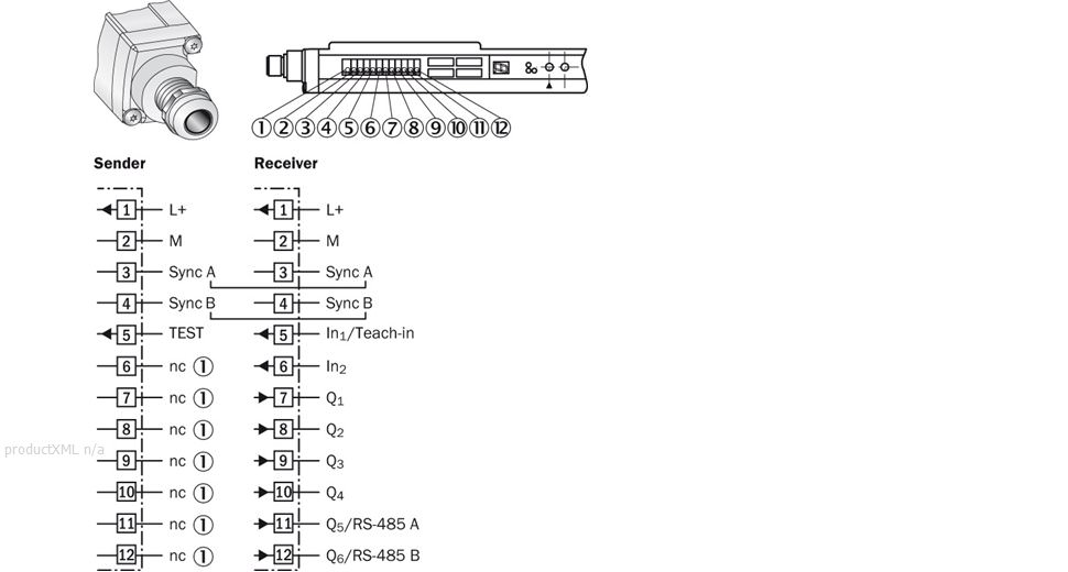 Connection type and diagram