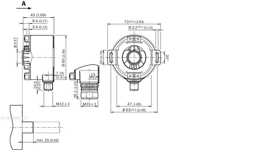Sick. AFS/AFM60 SSI - AFM60B-TELA004096 - 1053520