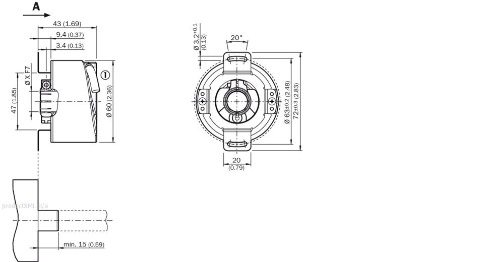 Sick. AFS/AFM60 SSI - AFM60B-THAL008192 - 1053764