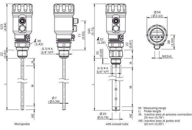Sick. TDR level sensor - LFP0350-G1NMB - 1057433